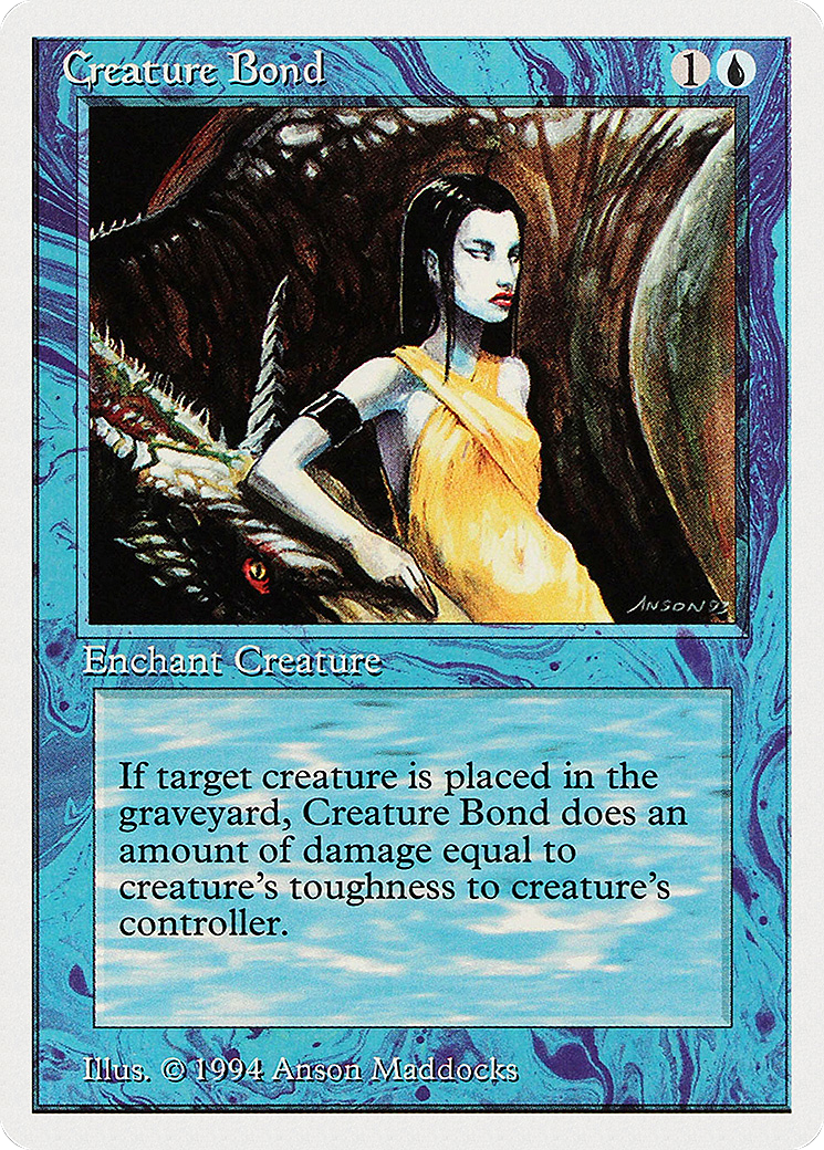 Creature Bond (SUM-055) [Misc] Summer Magic / Edgar MTG Single Wizards of the Coast