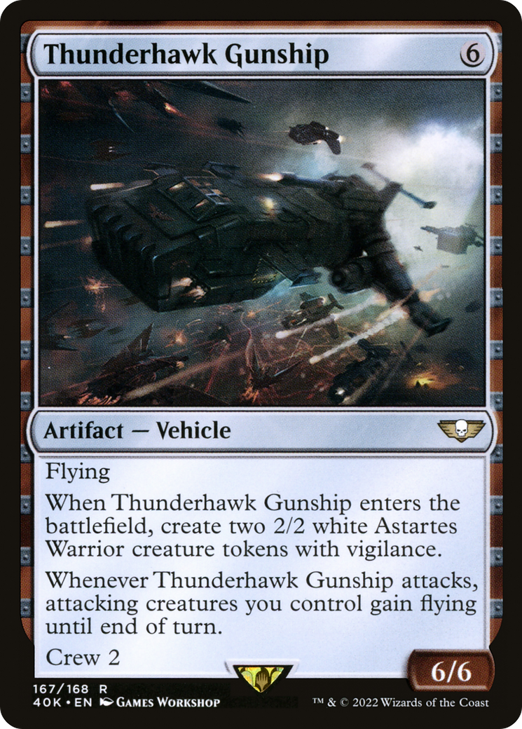 Thunderhawk Gunship (40K-167) [Warhammer 40,000 Commander] MTG Single Wizards of the Coast