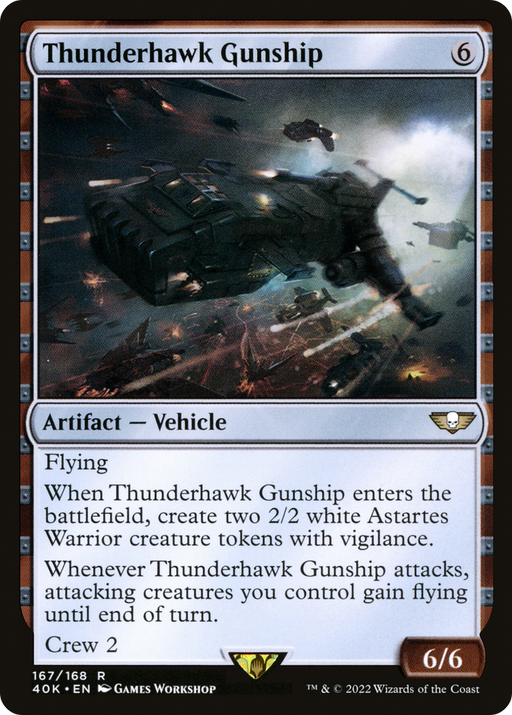 Thunderhawk Gunship (40K-167) [Warhammer 40,000 Commander] MTG Single Wizards of the Coast