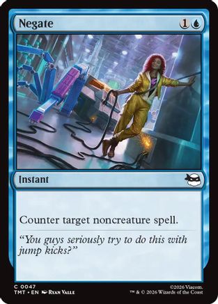 Negate (TMT-047) [Teenage Mutant Ninja Turtles] MTG Single Wizards of the Coast