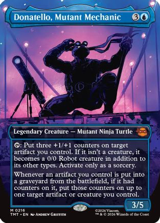 Donatello, Mutant Mechanic (TMT-216) [Teenage Mutant Ninja Turtles] MTG Single Wizards of the Coast