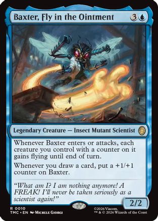 Baxter, Fly in the Ointment (TMC-010) [Commander: Teenage Mutant Ninja Turtles] MTG Single Wizards of the Coast
