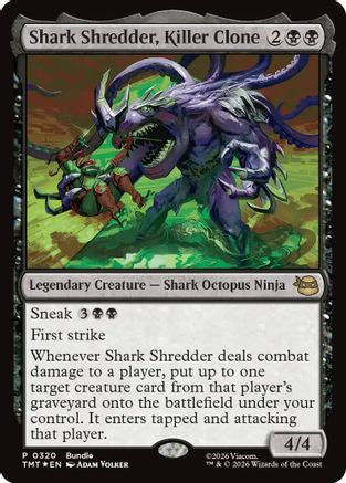 Shark Shredder, Killer Clone (UMP-320) [Misc] Unique and Miscellaneous Promos Foil MTG Single Wizards of the Coast
