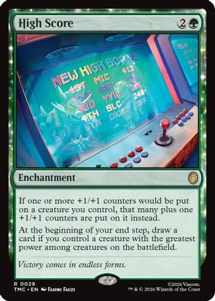 High Score (TMC-029) [Commander: Teenage Mutant Ninja Turtles] MTG Single Wizards of the Coast