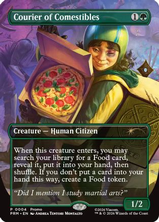 Courier of Comestibles (UMP-004) [Misc] Unique and Miscellaneous Promos MTG Single Wizards of the Coast