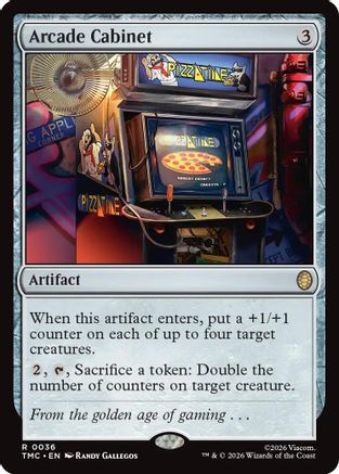 Arcade Cabinet (TMC-036) [Commander: Teenage Mutant Ninja Turtles] MTG Single Wizards of the Coast