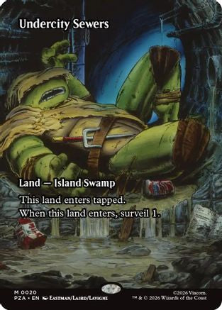 Undercity Sewers (PZA-020) [Teenage Mutant Ninja Turtles Eternal-Legal] MTG Single Wizards of the Coast