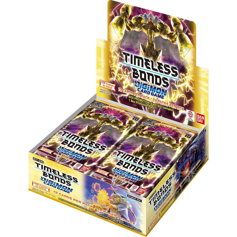 Digimon: Timeless Bonds - Booster Box [BT26] (Release Date: August 28)
