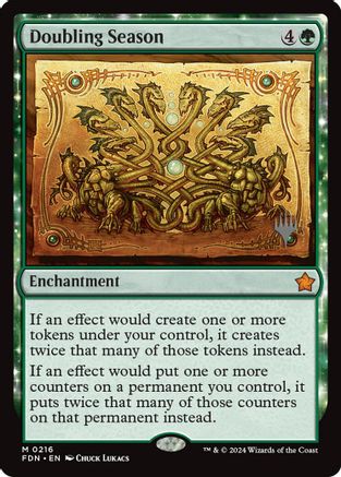 Doubling Season (PPECL-216) [Promo Pack: Lorwyn Eclipsed] MTG Single Wizards of the Coast