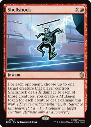 Shellshock (TMC-025) [Commander: Teenage Mutant Ninja Turtles] MTG Single Wizards of the Coast