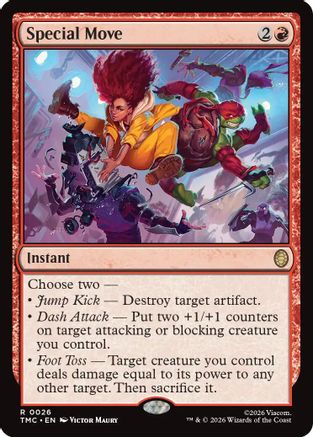 Special Move (TMC-026) [Commander: Teenage Mutant Ninja Turtles] MTG Single Wizards of the Coast