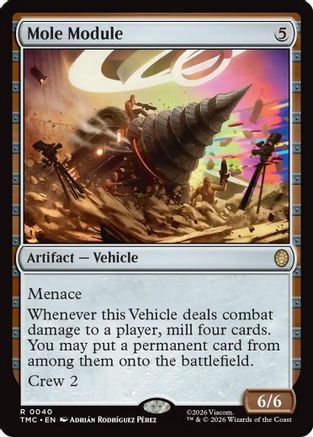 Mole Module (TMC-040) [Commander: Teenage Mutant Ninja Turtles] MTG Single Wizards of the Coast