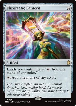 Chromatic Lantern (TMC-058) [Commander: Teenage Mutant Ninja Turtles] MTG Single Wizards of the Coast
