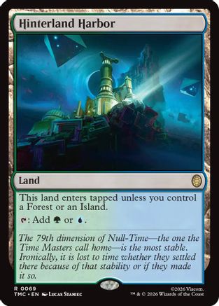 Hinterland Harbor (TMC-069) [Commander: Teenage Mutant Ninja Turtles] MTG Single Wizards of the Coast