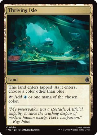 Thriving Isle (TMC-078) [Commander: Teenage Mutant Ninja Turtles] MTG Single Wizards of the Coast