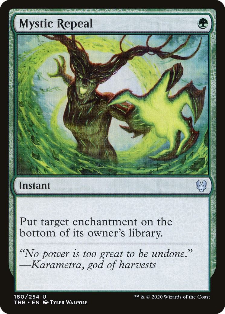 Mystic Repeal (THB-180) [Theros Beyond Death] MTG Single Wizards of the Coast