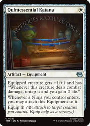 Quintessential Katana (TMT-023) [Teenage Mutant Ninja Turtles] MTG Single Wizards of the Coast