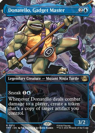 Donatello, Gadget Master (TMT-212) [Teenage Mutant Ninja Turtles] MTG Single Wizards of the Coast