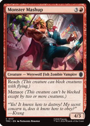 Monster Mashup (TMC-117) [Commander: Teenage Mutant Ninja Turtles] MTG Single Wizards of the Coast