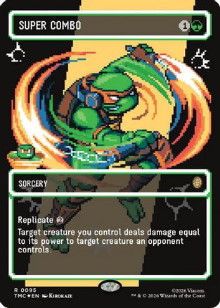 Super Combo (Surge Foil) (TMC-095) [Commander: Teenage Mutant Ninja Turtles] Foil MTG Single Wizards of the Coast