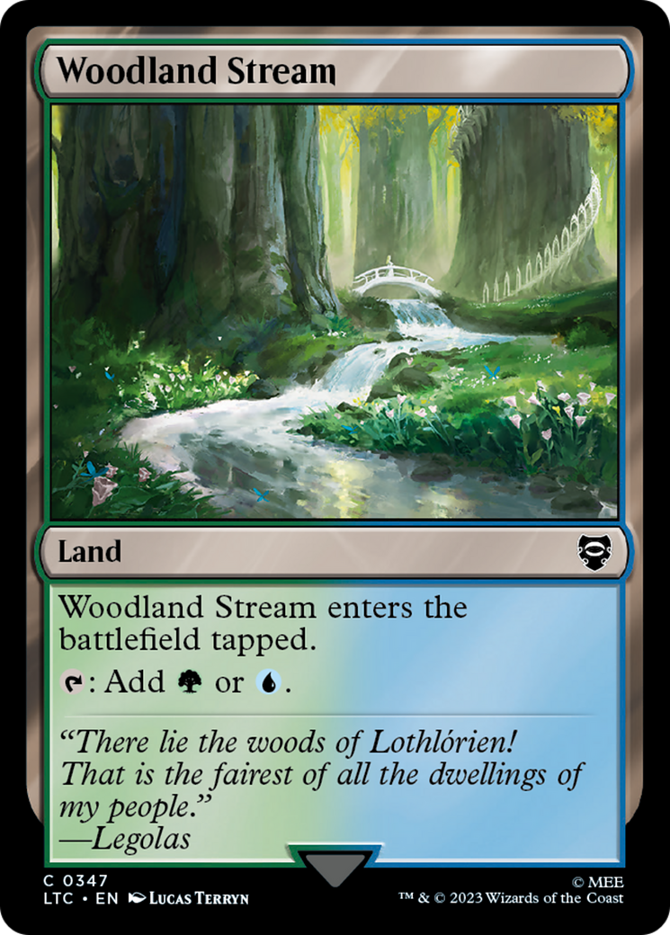 Woodland Stream (LTC-347) [Tales of Middle-earth Commander] MTG Single Wizards of the Coast