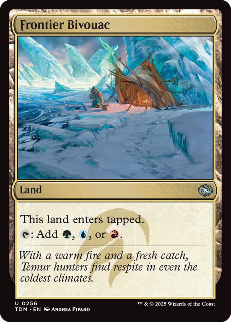 Frontier Bivouac (TDM-256) [Tarkir: Dragonstorm] MTG Single Wizards of the Coast