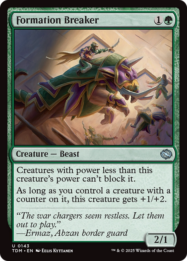 Formation Breaker (TDM-143) [Tarkir: Dragonstorm] MTG Single Wizards of the Coast