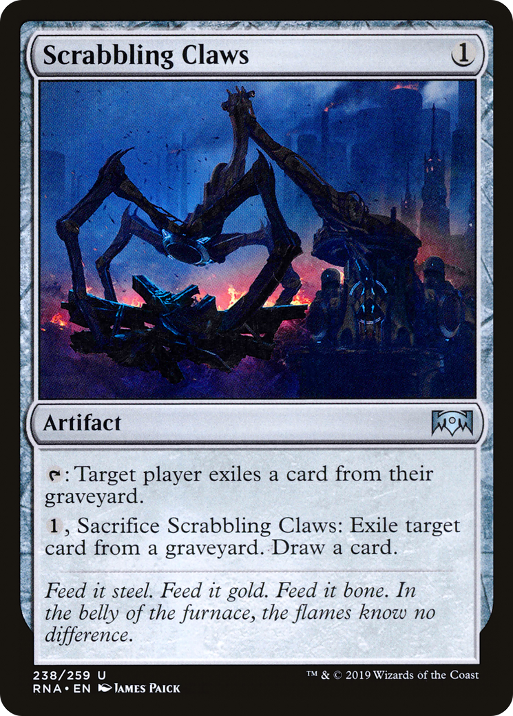 Scrabbling Claws (RNA-238) [Ravnica Allegiance] MTG Single Wizards of the Coast