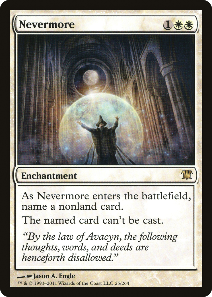 Nevermore (ISD-025) [Innistrad] Foil MTG Single Wizards of the Coast