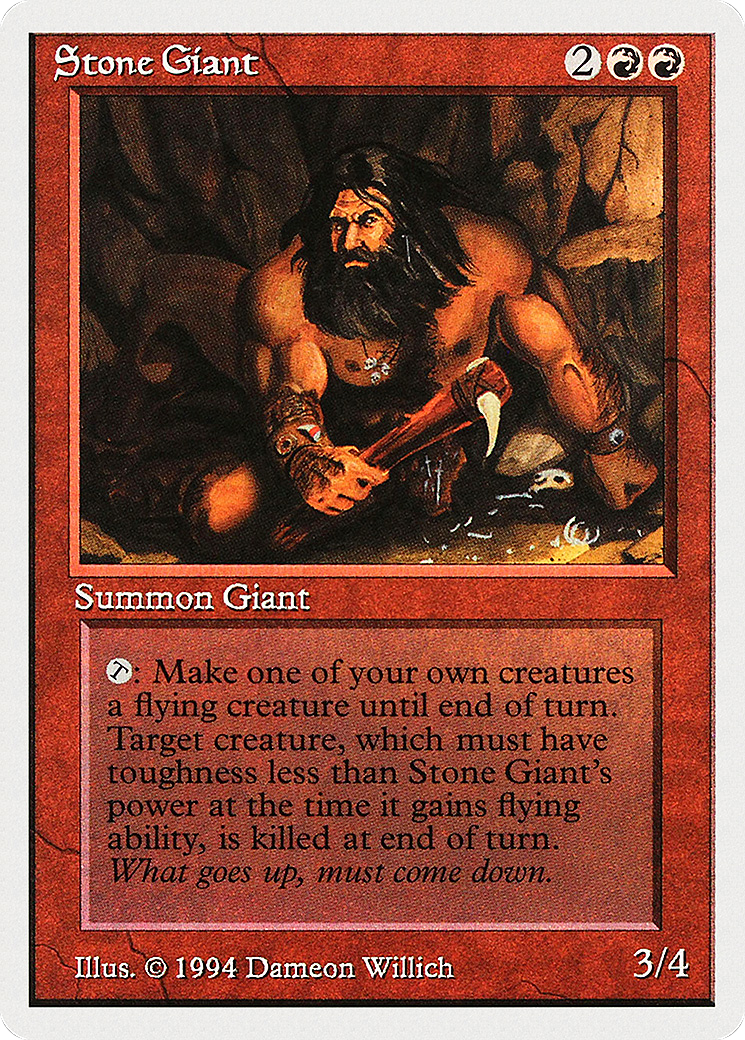 Stone Giant (SUM-179) [Misc] Summer Magic / Edgar MTG Single Wizards of the Coast