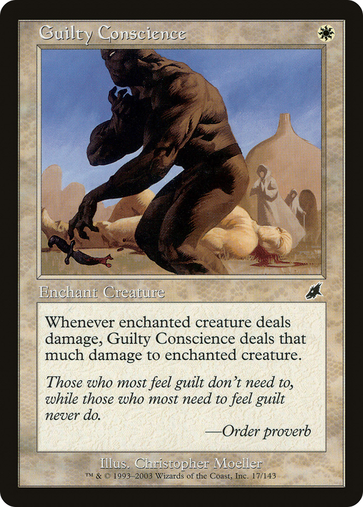 Guilty Conscience (SCG-017) [Scourge] Foil MTG Single Wizards of the Coast