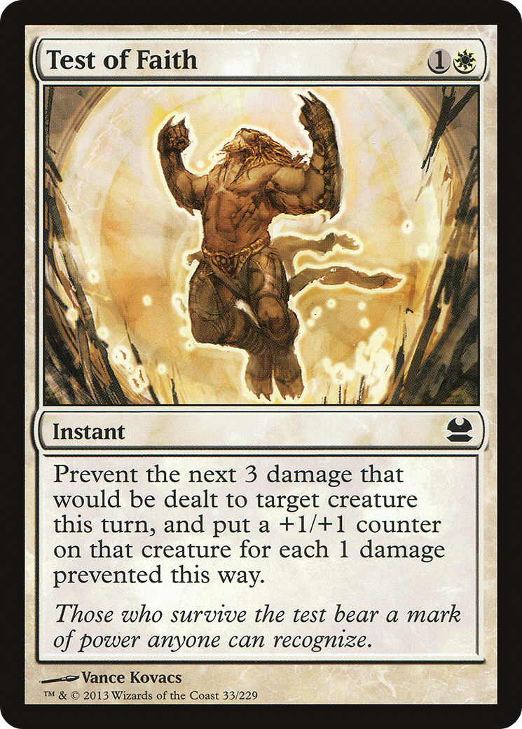 Test of Faith (MMA-033) [Modern Masters] MTG Single Modern Masters