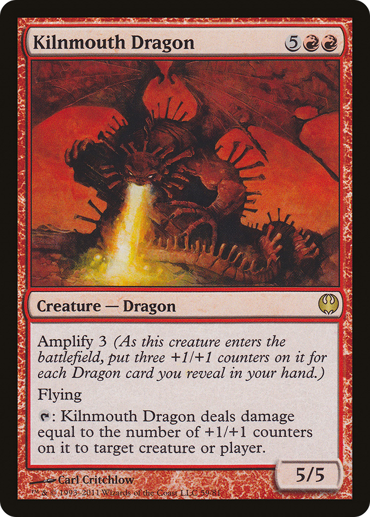 Kilnmouth Dragon (DDG-059) [Misc] Duel Decks: Knights vs. Dragons MTG Single Wizards of the Coast