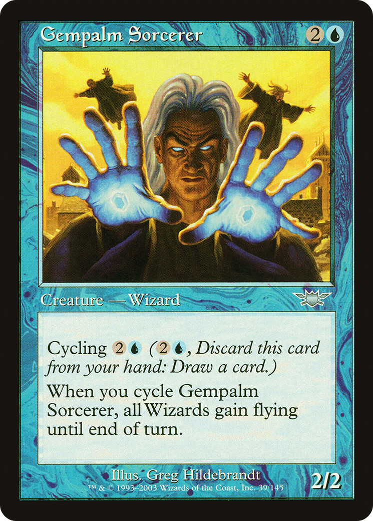 Gempalm Sorcerer (LGN-039) [Legions] MTG Single Wizards of the Coast