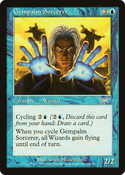 Gempalm Sorcerer (LGN-039) [Legions] MTG Single Wizards of the Coast