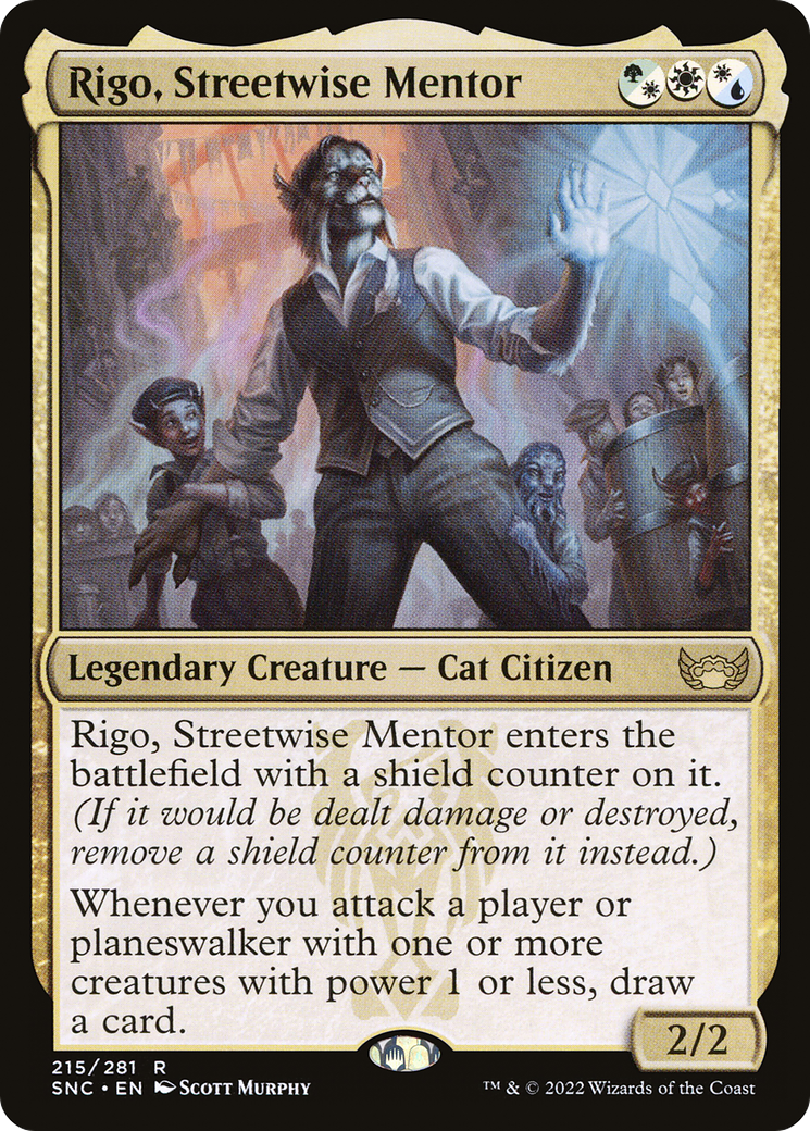 Rigo, Streetwise Mentor (SNC-215) [Streets of New Capenna] MTG Single Wizards of the Coast