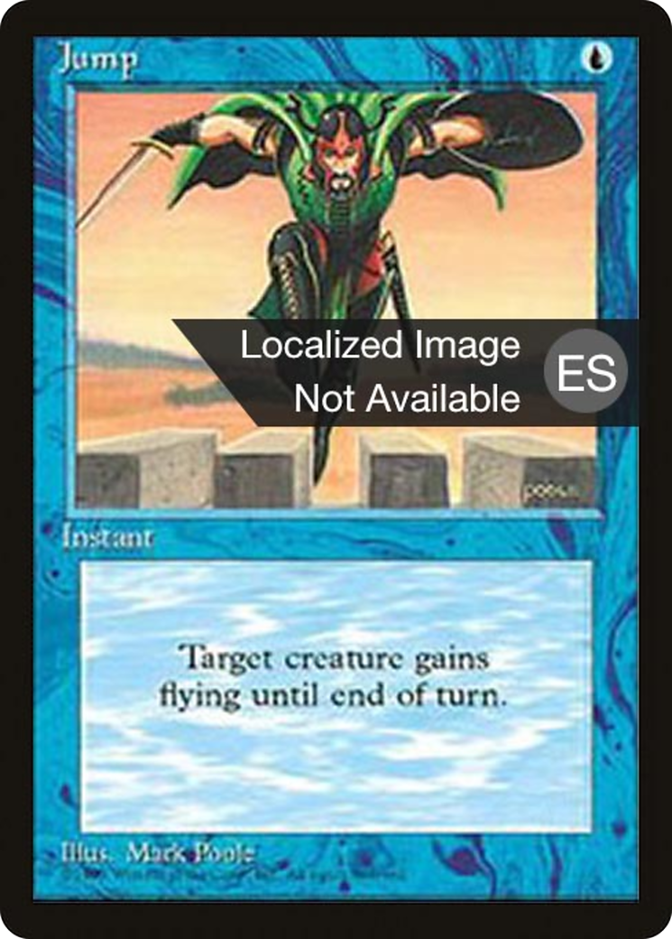 Jump (4BB-079) [Fourth Edition Foreign Black Border] MTG Single Wizards of the Coast
