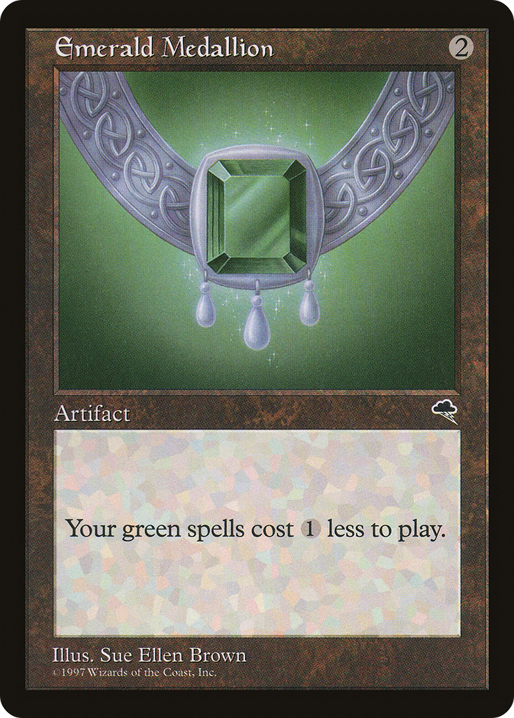 Emerald Medallion (TMP-283) [Tempest] MTG Single Wizards of the Coast