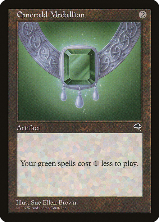 Emerald Medallion (TMP-283) [Tempest] MTG Single Wizards of the Coast