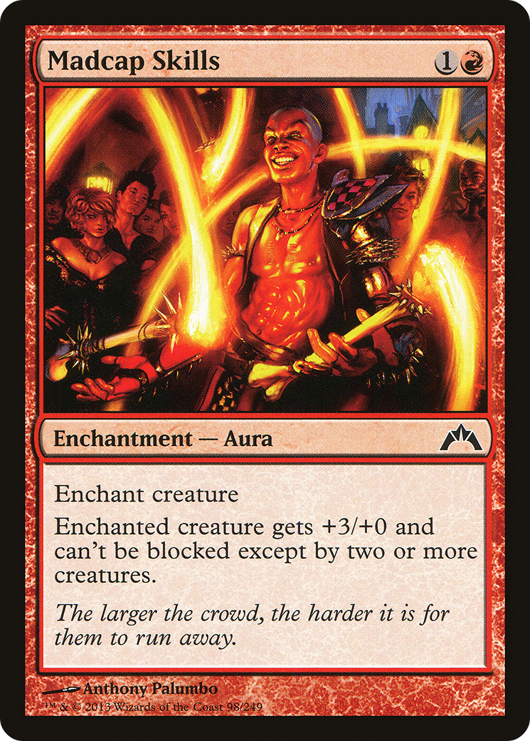 Madcap Skills (GTC-098) [Gatecrash] MTG Single Wizards of the Coast