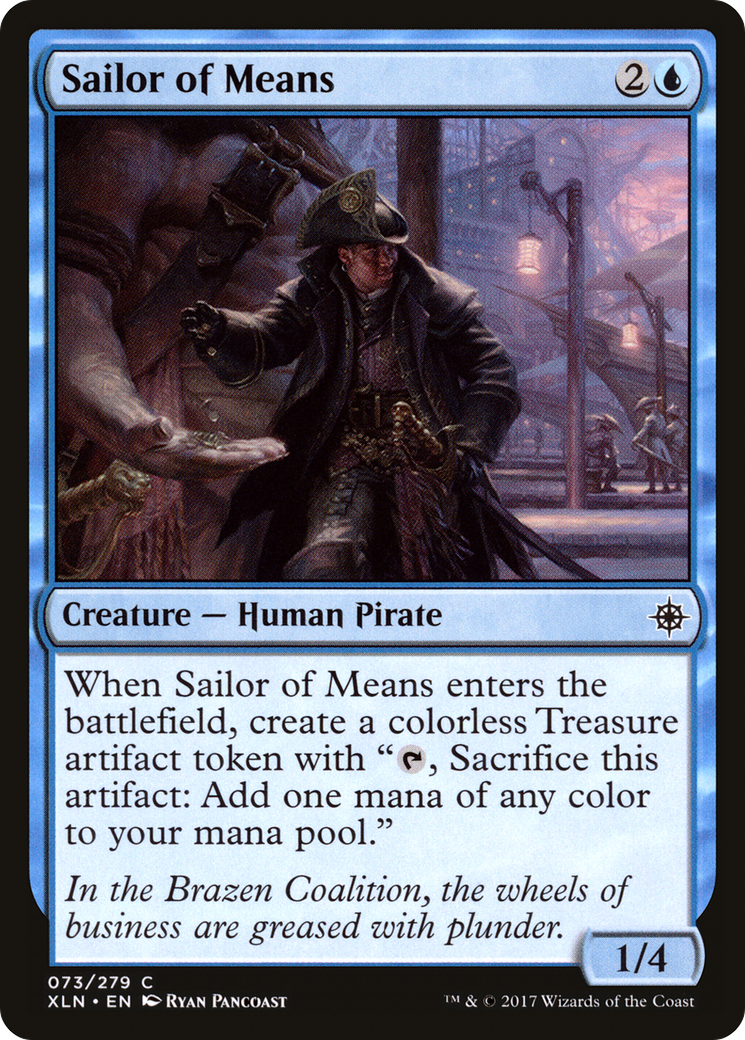 Sailor of Means (XLN-073) [Ixalan] MTG Single Wizards of the Coast