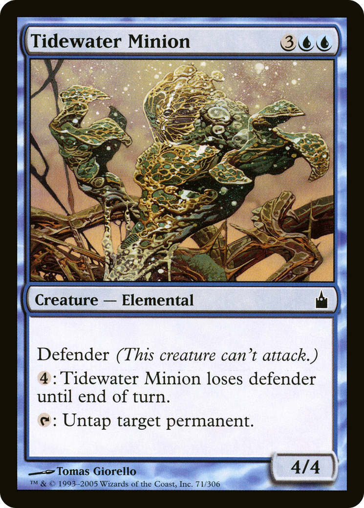 Tidewater Minion (RAV-071) [Ravnica: City of Guilds] MTG Single Wizards of the Coast