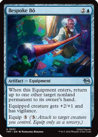 Bespoke Bo (TMT-031) [Teenage Mutant Ninja Turtles] MTG Single Wizards of the Coast