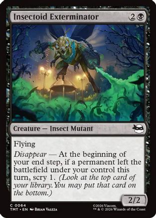 Insectoid Exterminator (TMT-064) [Teenage Mutant Ninja Turtles] Foil MTG Single Wizards of the Coast