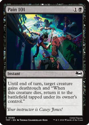 Pain 101 (TMT-069) [Teenage Mutant Ninja Turtles] Foil MTG Single Wizards of the Coast