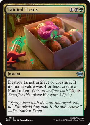 Tainted Treats (TMT-170) [Teenage Mutant Ninja Turtles] MTG Single Wizards of the Coast