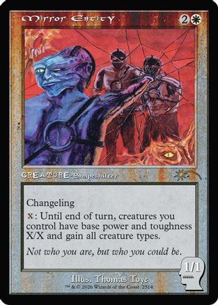 Mirror Entity (SLD-2514) [Secret Lair] Drop Series MTG Single Wizards of the Coast