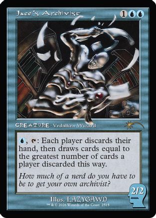 Jace's Archivist (SLD-2515) [Secret Lair] Drop Series MTG Single Wizards of the Coast