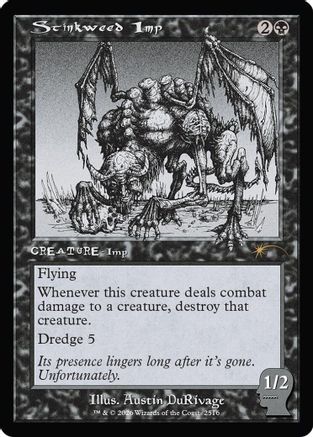 Stinkweed Imp (SLD-2516) [Secret Lair] Drop Series Foil MTG Single Wizards of the Coast