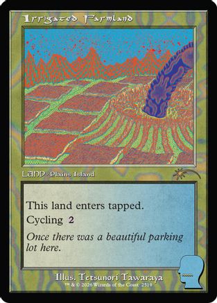 Irrigated Farmland (SLD-2519) [Secret Lair] Drop Series MTG Single Wizards of the Coast